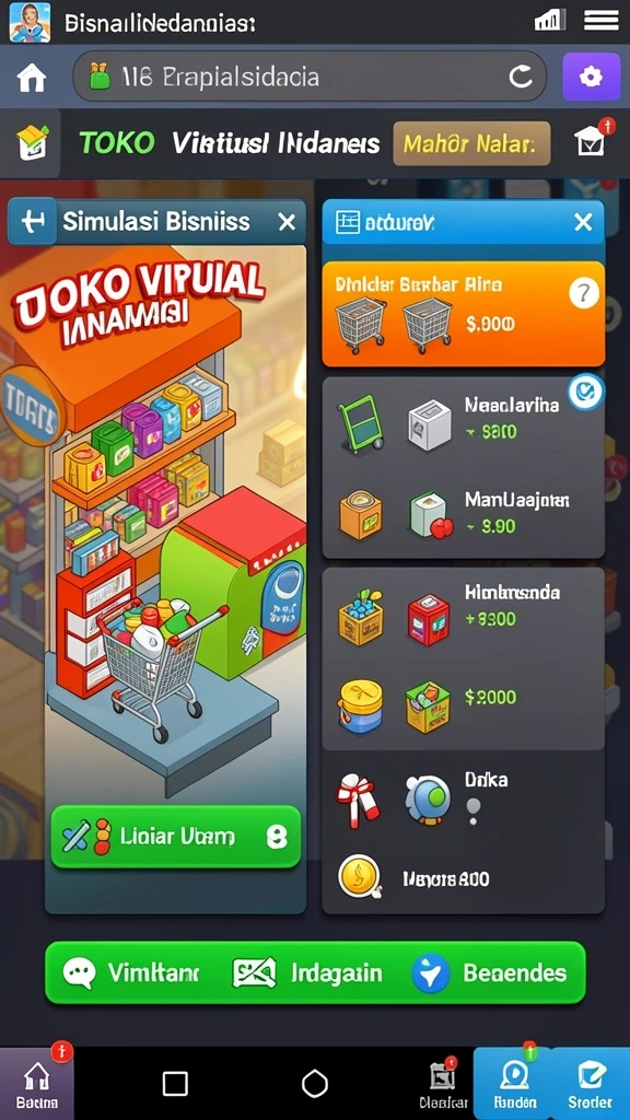 arista88 - Screenshot menunjukkan tampilan antarmuka utama ARISTA88.