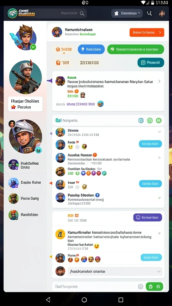 artis777 - Tampilan antarmuka yang menarik dan mudah dinavigasi.