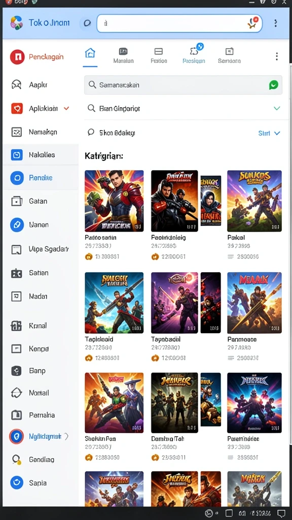 dax69 - Tampilan antarmuka yang menarik dan user-friendly.