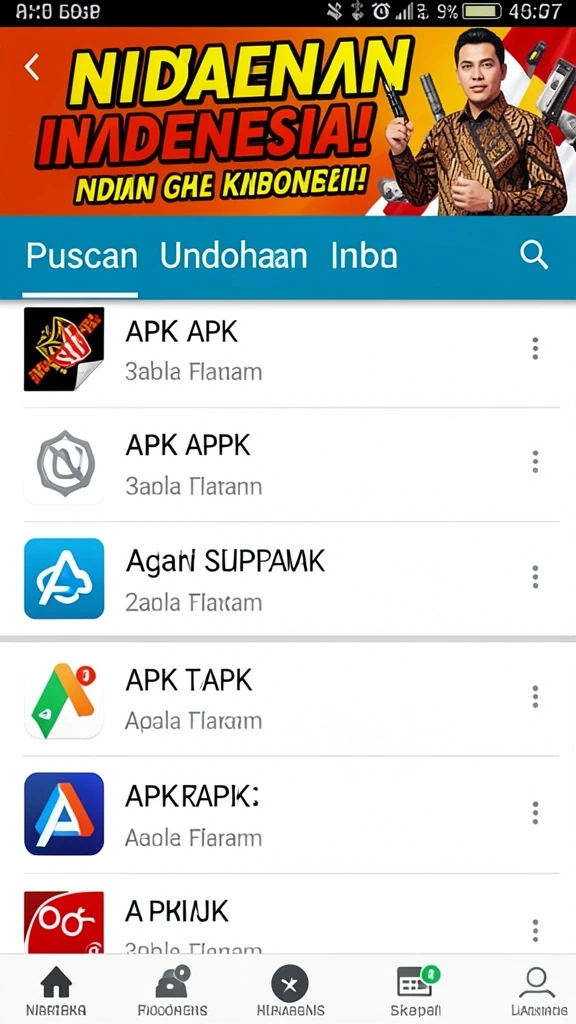 v98 - Pengguna sedang menjalani level yang menantang.
