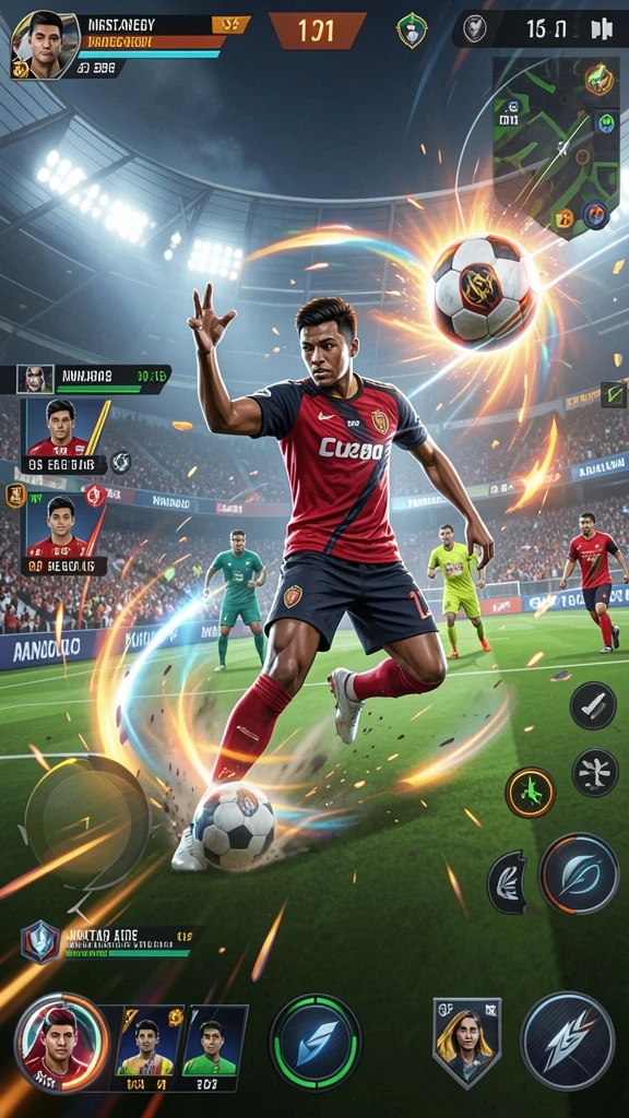 zk7 - Tangkapan layar dari salah satu level yang penuh tantangan.